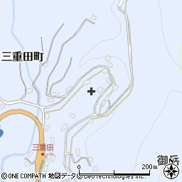 長崎県長崎市三重田町2784周辺の地図