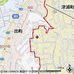 ジェネシス京町台周辺の地図