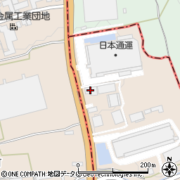 株式会社ヰセキ九州　本社周辺の地図