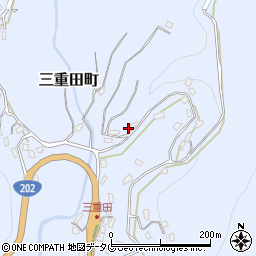 長崎県長崎市三重田町2748周辺の地図
