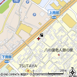 焼肉館彩炉東バイパス店周辺の地図