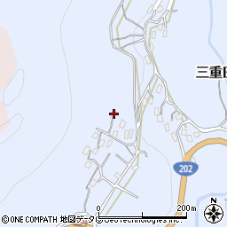 長崎県長崎市三重田町1104周辺の地図