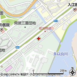 ブリヂストンタイヤサービス九州株式会社　新港店周辺の地図