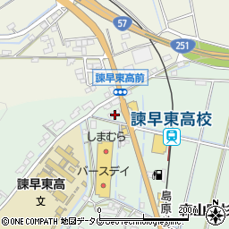 株式会社田中農園　長崎営業所周辺の地図