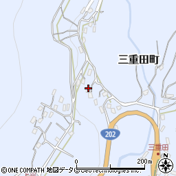 長崎県長崎市三重田町1183周辺の地図