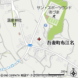 長崎県雲仙市吾妻町布江名789周辺の地図