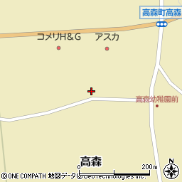 熊本県阿蘇郡高森町高森1980-1周辺の地図