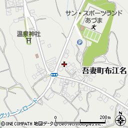 長崎県雲仙市吾妻町布江名769周辺の地図