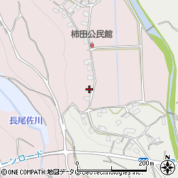 長崎県雲仙市吾妻町栗林名600周辺の地図