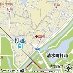 熊本県熊本市北区打越町15-2周辺の地図