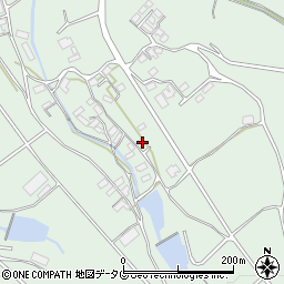 長崎県雲仙市吾妻町阿母名851周辺の地図