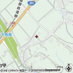 長崎県雲仙市愛野町甲1周辺の地図