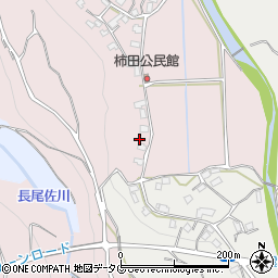 長崎県雲仙市吾妻町栗林名605周辺の地図