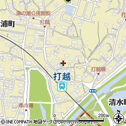 熊本県熊本市北区打越町17-48周辺の地図