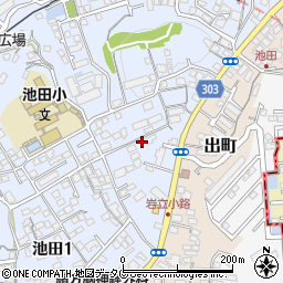 上田ハイツ周辺の地図