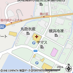 長崎魚市倉庫周辺の地図
