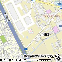 三和シヤッター工業株式会社　熊本メンテサービスセンター周辺の地図