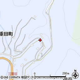 長崎県長崎市三重田町2680周辺の地図
