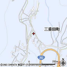 長崎県長崎市三重田町1161周辺の地図
