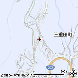 長崎県長崎市三重田町1159周辺の地図