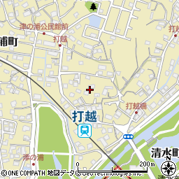 熊本県熊本市北区打越町17周辺の地図