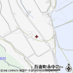 長崎県雲仙市吾妻町永中名581周辺の地図