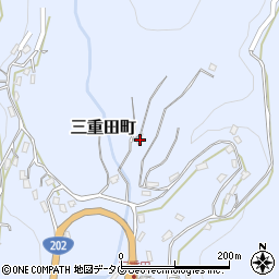 長崎県長崎市三重田町2106周辺の地図
