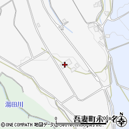 長崎県雲仙市吾妻町永中名606周辺の地図