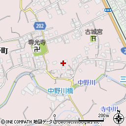 長崎県島原市中野町1339周辺の地図