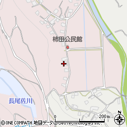 長崎県雲仙市吾妻町栗林名611周辺の地図