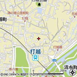 熊本県熊本市北区打越町17-33周辺の地図