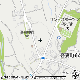 長崎県雲仙市吾妻町布江名755周辺の地図