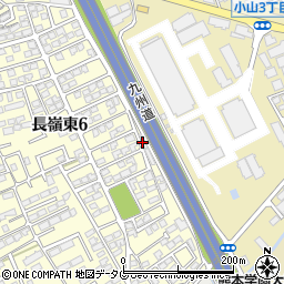 有限会社熊本オートドアシステム周辺の地図