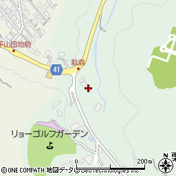 長崎県諫早市栗面町493周辺の地図