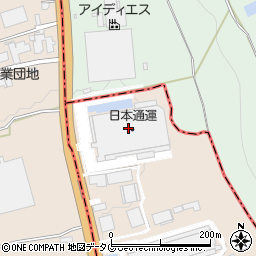 日本通運株式会社熊本航空支店集荷・配達受付周辺の地図