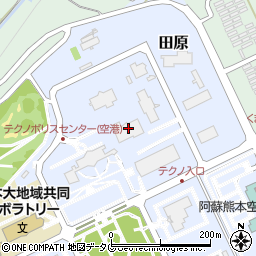 熊本県上益城郡益城町田原2081-31周辺の地図