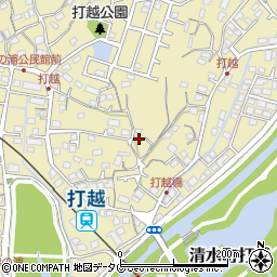 熊本県熊本市北区打越町19-73周辺の地図