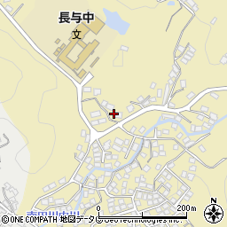 長崎県西彼杵郡長与町丸田郷989周辺の地図