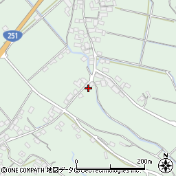 長崎県雲仙市吾妻町阿母名2201周辺の地図