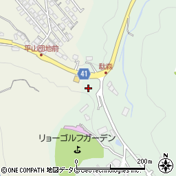 長崎県諫早市栗面町538周辺の地図