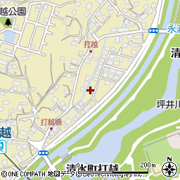 熊本県熊本市北区打越町11-66周辺の地図