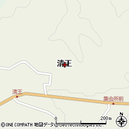 高知県幡多郡大月町清王周辺の地図