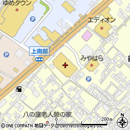 ＤＣＭ東バイパス店周辺の地図