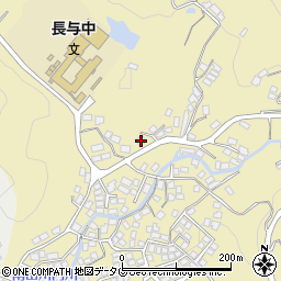 長崎県西彼杵郡長与町丸田郷988周辺の地図