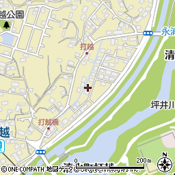 熊本県熊本市北区打越町11-65周辺の地図