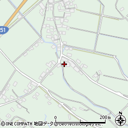 長崎県雲仙市吾妻町阿母名2203周辺の地図