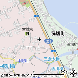 長崎県島原市中野町1385周辺の地図