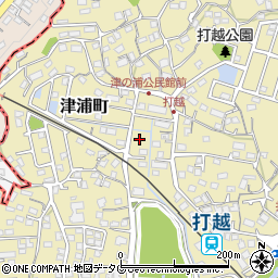 津浦前田公園周辺の地図