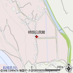 長崎県雲仙市吾妻町栗林名560周辺の地図
