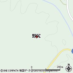 熊本県阿蘇郡高森町野尻周辺の地図